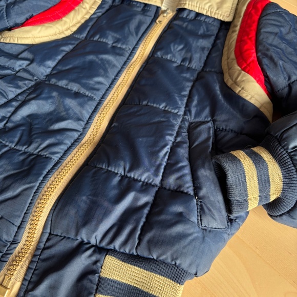 Vintage '80s kids winter jacket size 8 retro Mode Sportive - Picture 5 of 8